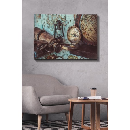 Pintura decorativa lienzo Kanvas Tablo-167 multicolor 70x100 cm