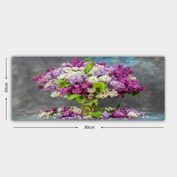 Pintura decorativa lienzo YTY3880492272_3080 multicolor 30x80 cm