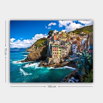 Pintura decorativa lienzo 155340290_70100 multicolor 70x100 cm