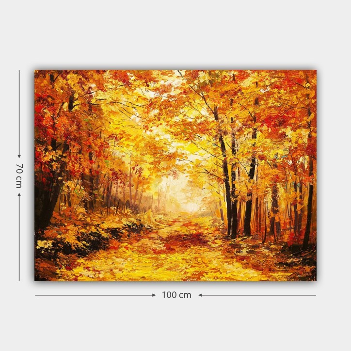 Pintura decorativa lienzo 195401324_70100 multicolor 70x100 cm