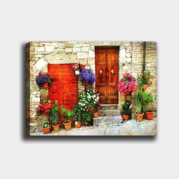 Pintura decorativa lienzo 262664159_70100 multicolor 70x100 cm