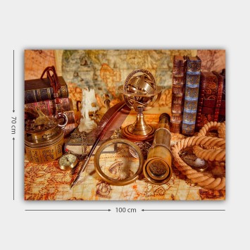 Pintura decorativa lienzo 326283866_70100 multicolor 70x100 cm