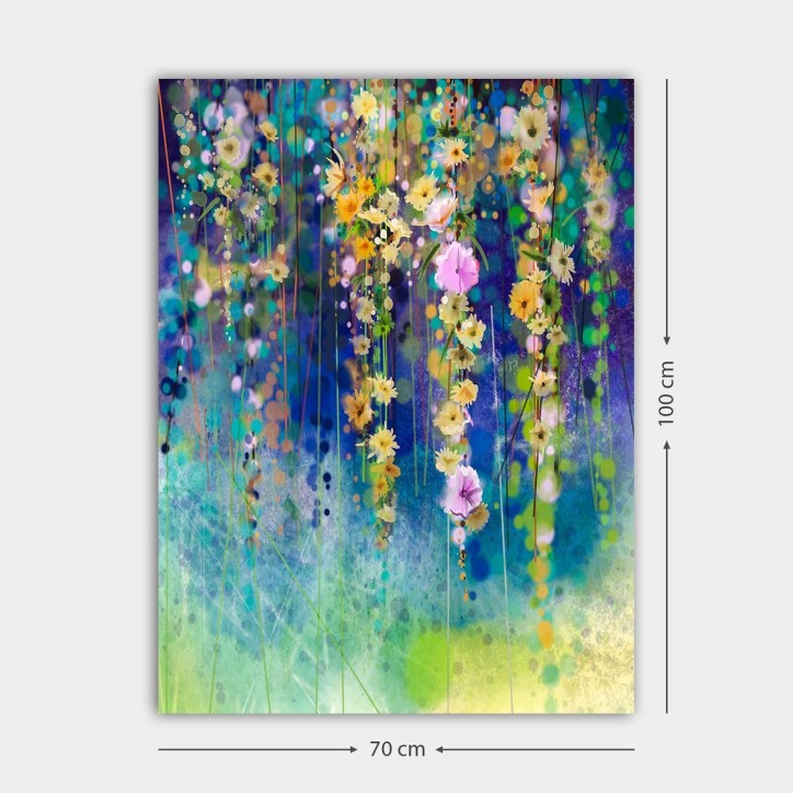 Pintura decorativa lienzo 333920696_70100 multicolor 70x100 cm