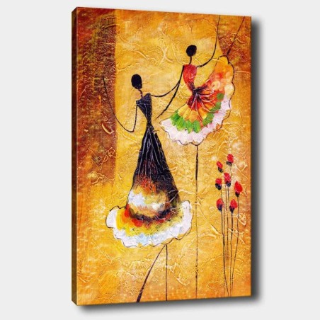 Pintura decorativa lienzo 394573966_70100 multicolor 70x100 cm