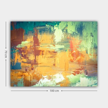 Pintura decorativa lienzo 433209355_70100 multicolor 70x100 cm