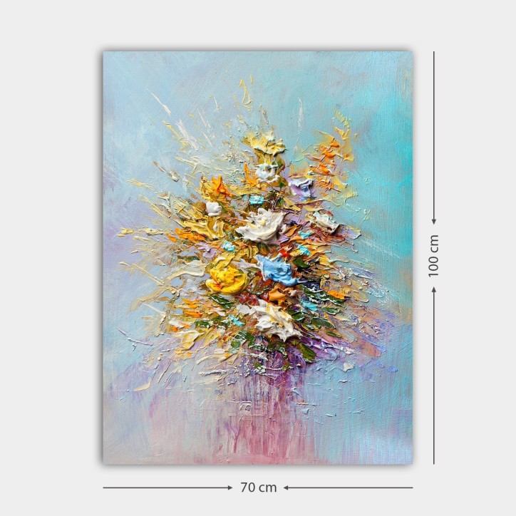 Pintura decorativa lienzo 519714841_70100 multicolor 70x100 cm