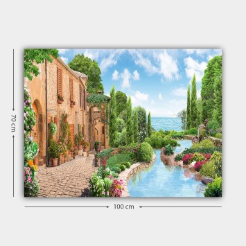 Pintura decorativa lienzo 678492319_70100 multicolor 70x100 cm