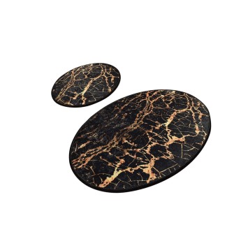 Alfombra de baño Set (2 piezas) Goldes multicolor