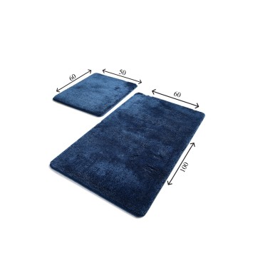 Alfombra de baño Set (2 piezas) Havai  azul oscuro