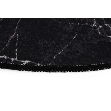 Alfombra de baño Set (3 piezas) Marble  blanco negro