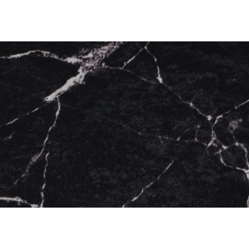 Alfombra de baño Set (3 piezas) Marble  blanco negro