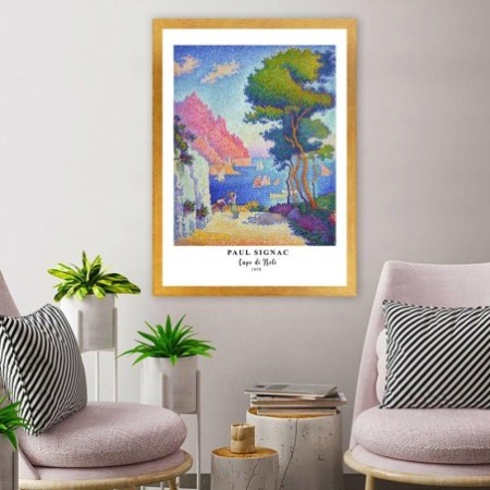 Cuadro decorativo enmarcado AC13258-3545 multicolor 35x45 cm