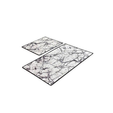 Alfombra de baño Set (2 piezas) Marble  multicolor