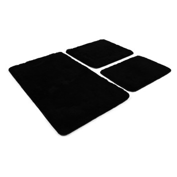 Alfombra de baño Set (3 piezas) Havai  negro