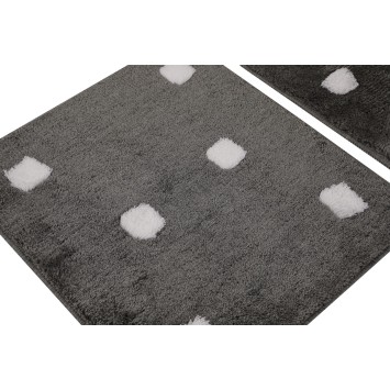 Alfombra de baño Set (2 piezas) Bath  humo