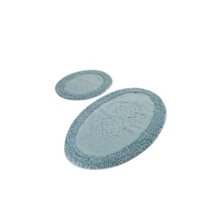 Alfombra de baño Set (2 piezas) Piante Oval  multicolor