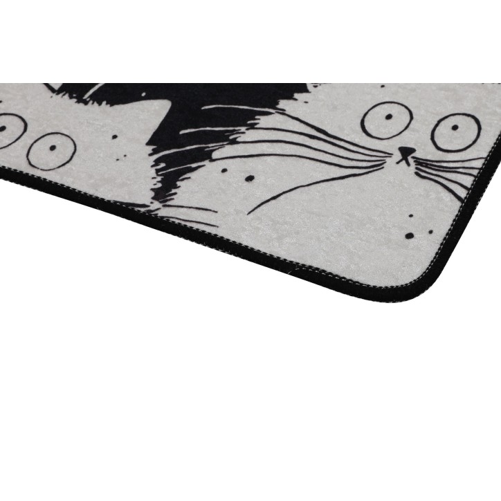 Alfombra de baño Set (2 piezas) White Cats  multicolor