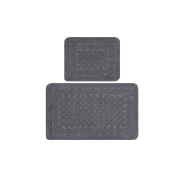 Alfombra de baño Set (2 piezas) Bambi Cotton  gris