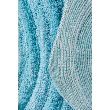 Alfombra de baño Set (2 piezas) Wave  turquesa