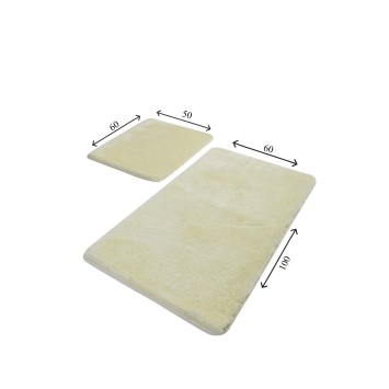 Alfombra de baño Set (2 piezas) Havai  crudo