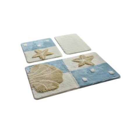 Alfombra de baño Set (3 piezas) Deniz Yildizi  multicolor