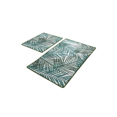 Alfombra de baño Set (2 piezas) Botany multicolor