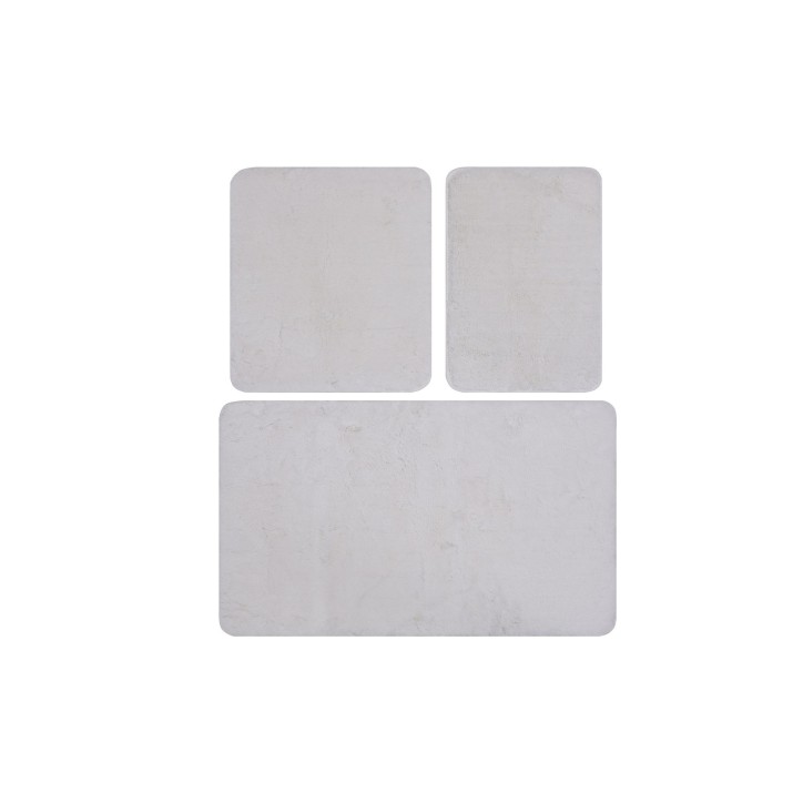 Alfombra de baño Set (3 piezas) Havai  blanco