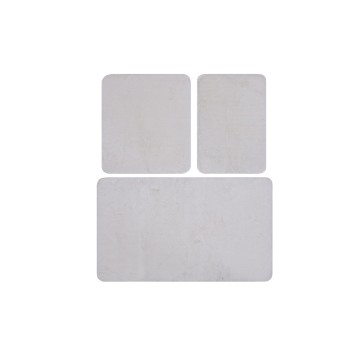 Alfombra de baño Set (3 piezas) Havai  blanco