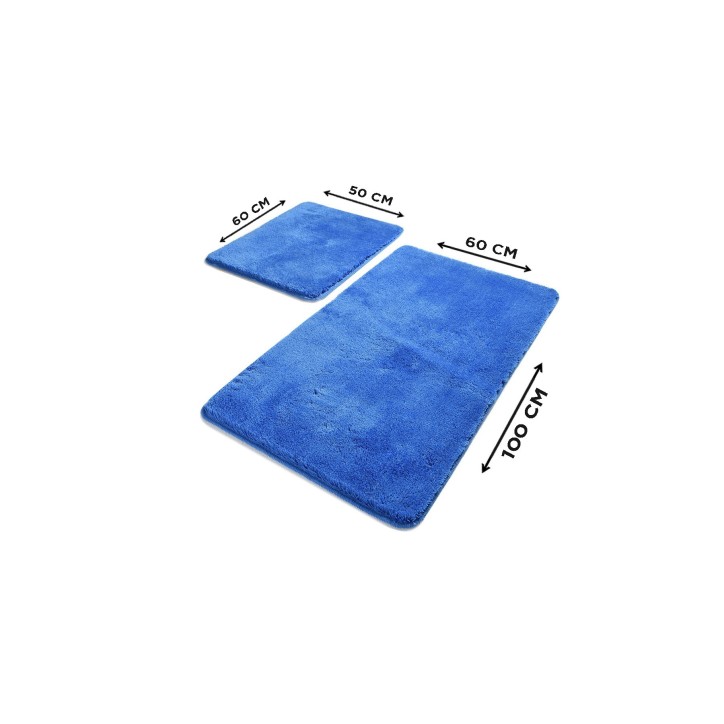 Alfombra de baño Set (2 piezas) Havai  azul