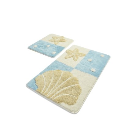 Alfombra de baño Set (2 piezas) Deniz Yıldızı  multicolor