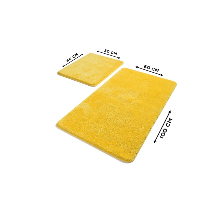 Alfombra de baño Set (2 piezas) Havai  amarillo