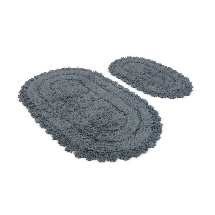 Alfombra de baño Set (2 piezas) Regnum  antracita