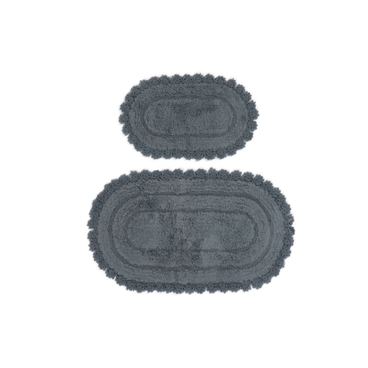 Alfombra de baño Set (2 piezas) Regnum  antracita