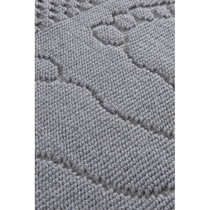 Alfombra de baño Foet  gris