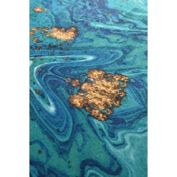 Alfombra de baño Marbling DJT multicolor