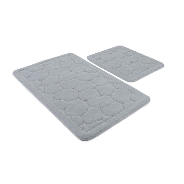 Alfombra de baño Set (2 piezas) Lino  multicolor