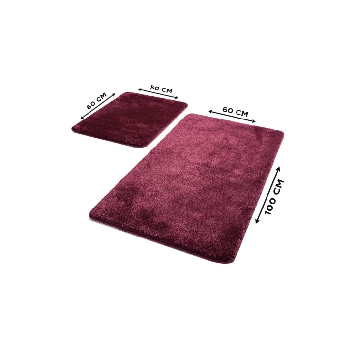 Alfombra de baño Set (2 piezas) Havai  púrpura