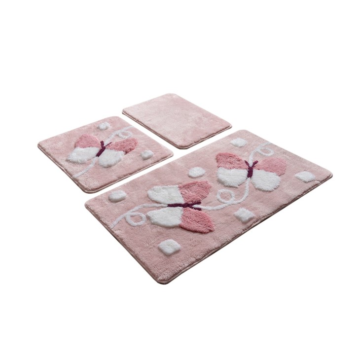 Alfombra de baño Set (3 piezas) Mari  multicolor