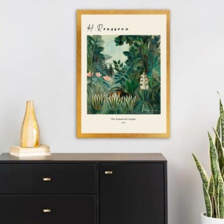 Cuadro decorativo enmarcado AC1054558-3545 multicolor 35x45 cm