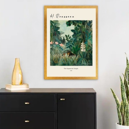 Cuadro decorativo enmarcado AC1054558-3545 multicolor 35x45 cm
