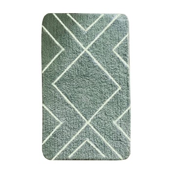 Alfombra de baño Set (2 piezas) Longan  gris