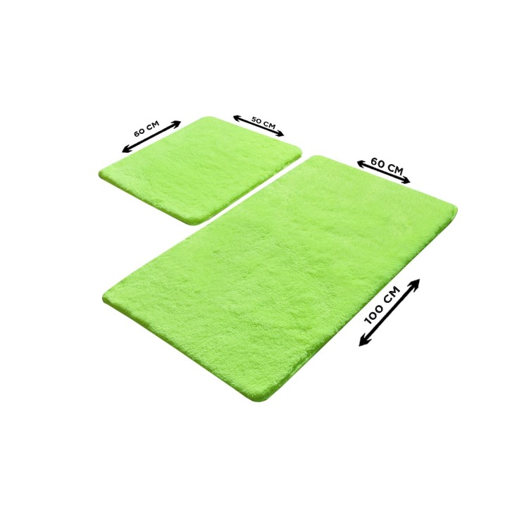 Alfombra de baño Set (2 piezas) Havai  verde