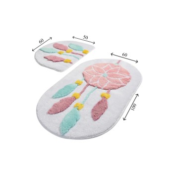 Alfombra de baño Set (2 piezas) Rüya  multicolor