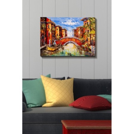 Pintura decorativa lienzo Kanvas Tablo -216 multicolor 50x70 cm