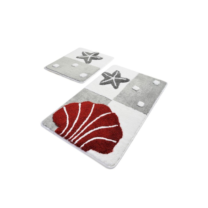 Alfombra de baño Set (2 piezas) Deniz Yıldızı  multicolor