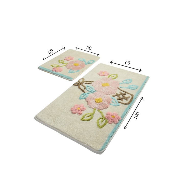 Alfombra de baño Set (2 piezas) Garden  multicolor