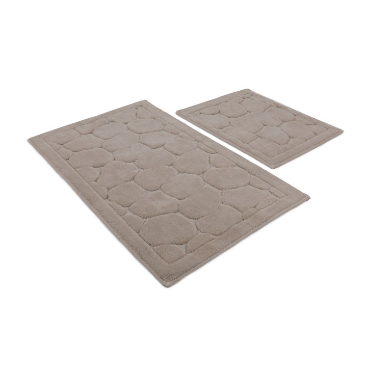 Alfombra de baño Set (2 piezas) Lino  multicolor