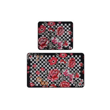 Alfombra de baño Set (2 piezas) Black Rose multicolor