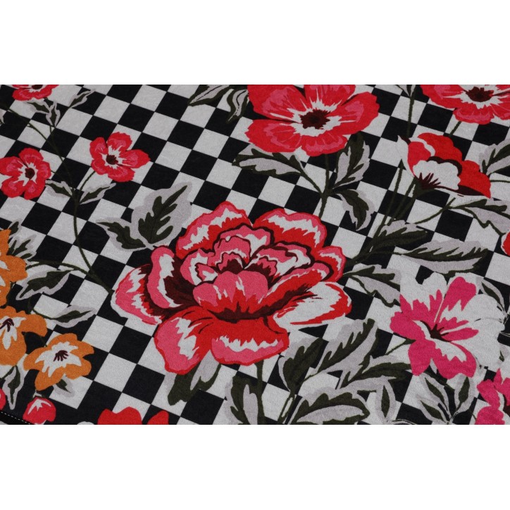 Alfombra de baño Set (2 piezas) Black Rose multicolor