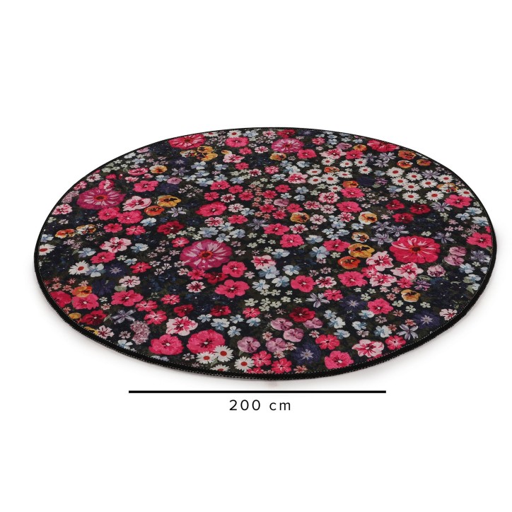 Alfombra de baño Antoryum Circle Djt 200 multicolor